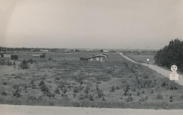 Sommerhuskvarter på Vig Lyng - 1955 (B7301)