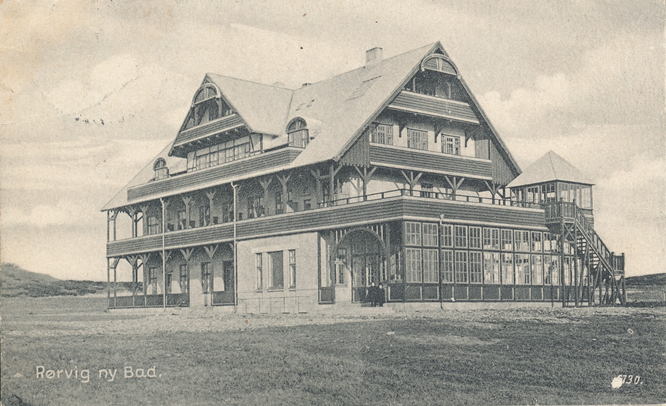 Strandhotellet Rørvig Bad - ca. 1912 (B7484)