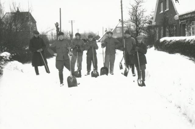 Snekastere på Vallekildevej - 1936 (B7515)