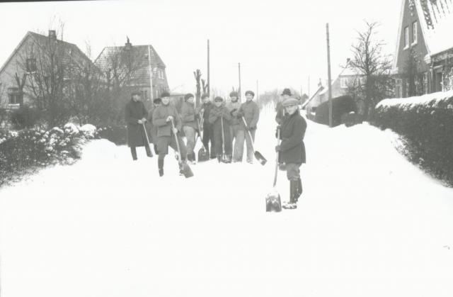Snekastere på Vallekildevej - 1936 (B7533)
