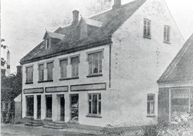 Høbergs Forretning i Vig - 1920 (B7596)