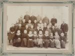 Skolefoto fra Nakke Skole - ca. 1905 (B7699)