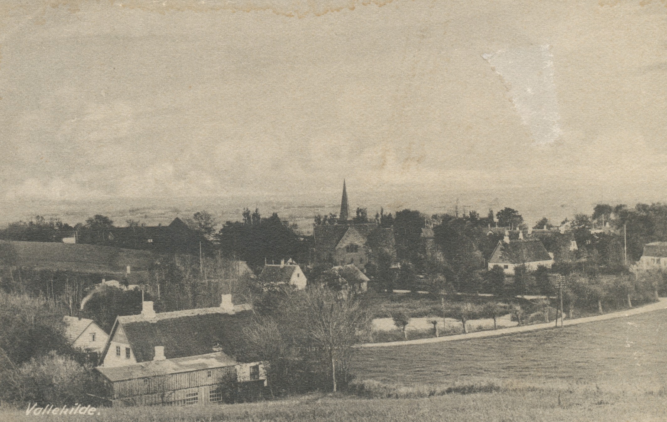 Vallekilde i begyndelsen af 1920erne (B7725)