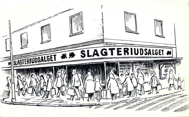 Slagteriudsalget i Nykøbing (B7746)