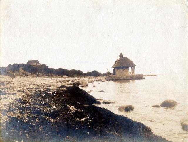 Badehuset på Hesselø - ca. 1920 (B7858)