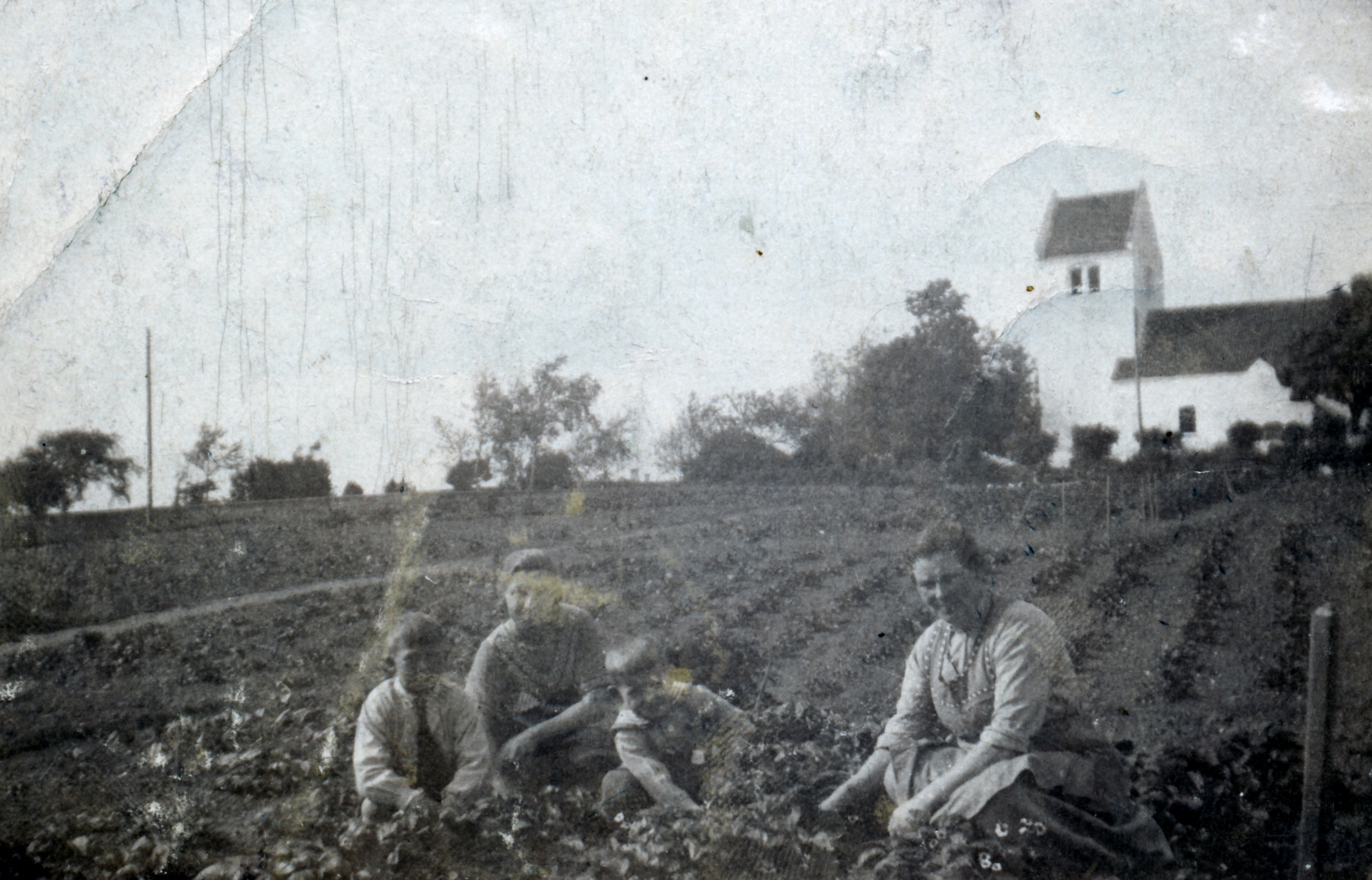 Asnæs Kirke - ca. 1920 (B7928)