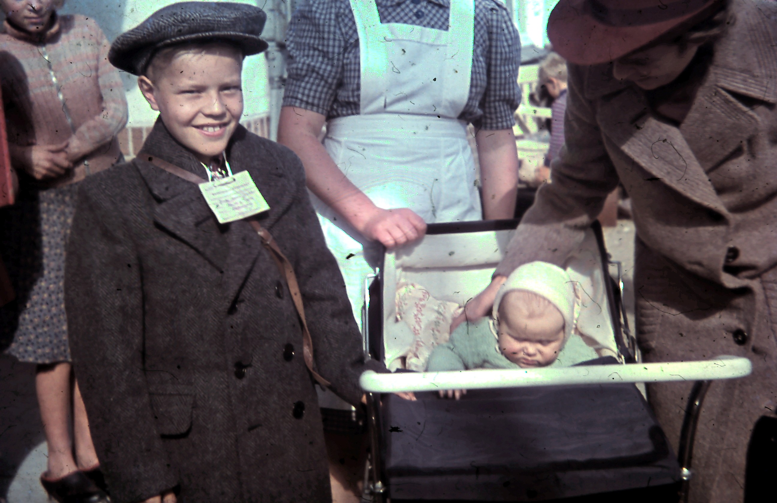 Finske plejebørns hjemrejse - 1945 (B8005)