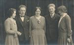 Søskendeflokken fra Brunbjerg - ca. 1930 (B8115)