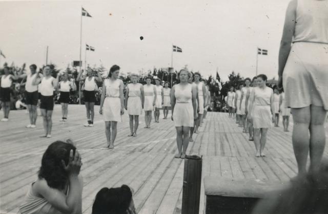 Egebjerg Gymnastikforening i Høve - 1940 (B8249)