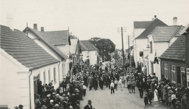 Teknisk Skole i Vig indvies - 1929 (B8275)