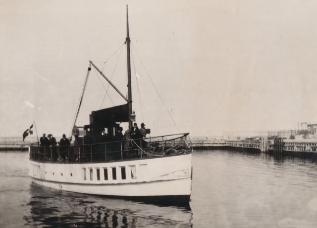 Hundested-Rørvig Motorskibsfart - ca. 1920 (B8322)