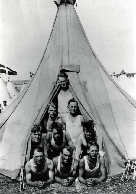 Landsstævne i Ollerup - 1935 (B8357)