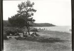 Badeliv ved Høve Strand, ca. 1940 (B1407)