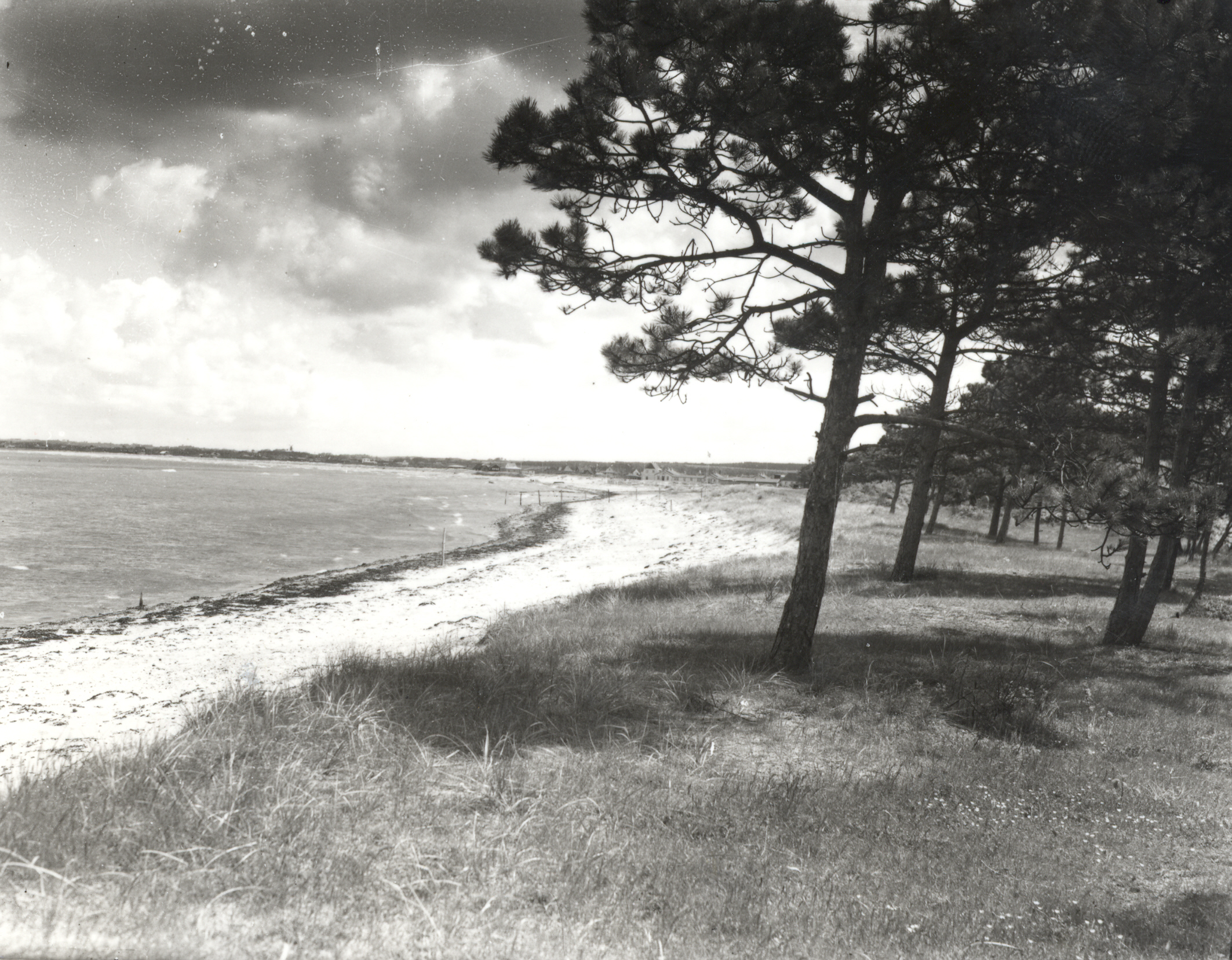 Parti fra Høve Strand, ca. 1940 (B1413)