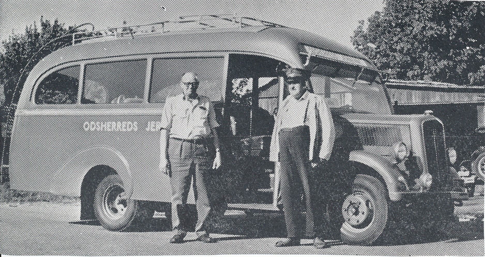 Bus fra Odsherreds Jernbane - august 1968 (B8423)