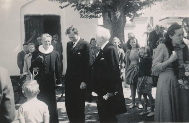 Indvielse af Jarlen af Bothwells Kapel - 1949 (B8573)