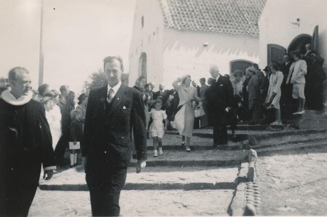 Indvielse af Jarlen af Bothwells Kapel - 1949 (B8576)