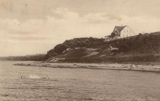 Hotel "Klinten" ved Høve Skov, ca. 1920 (B1469)