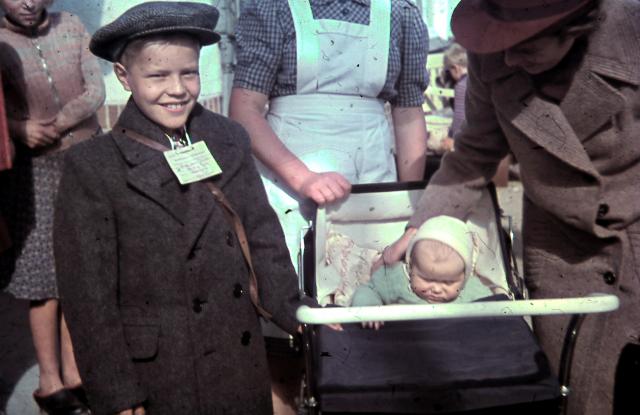 Finske plejebørns hjemrejse - 1945 (B8005)