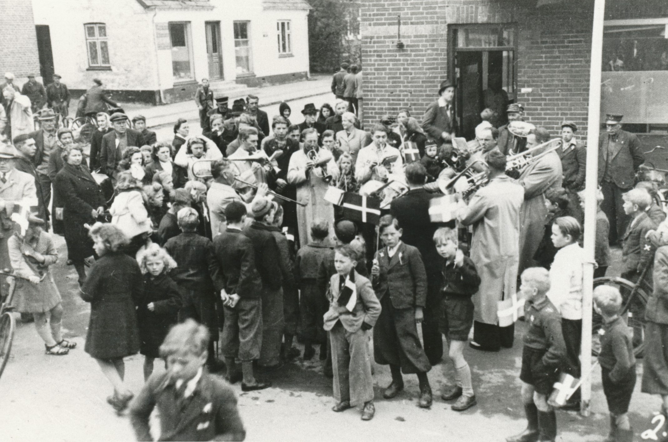 Hørve. Befrielsen - 5. maj 1945 (B3854)