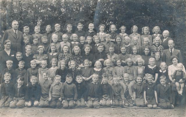 Højby Skole - ca. 1938 (B8863)