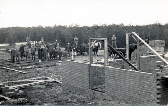 Sølvrævefarm på Overby Lyng - 1936 (B9043)