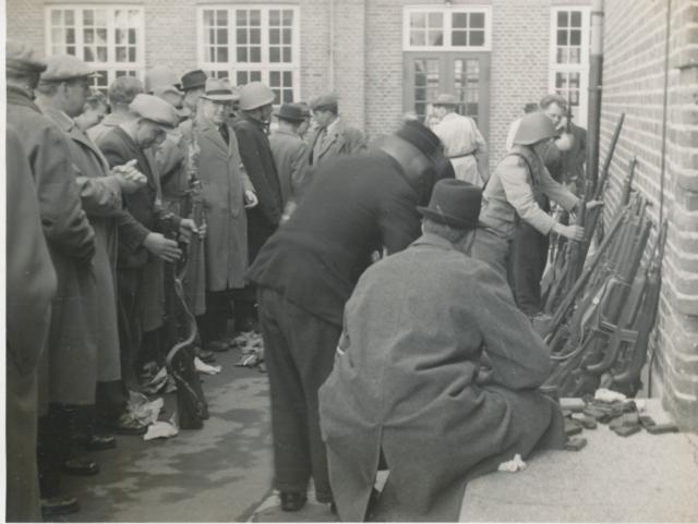 Befrielsen - 5. maj 1945 - i Nykøbing (B9233)