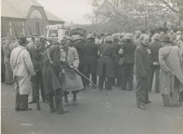 Befrielsen - 5. maj 1945 - i Nykøbing (B9234)