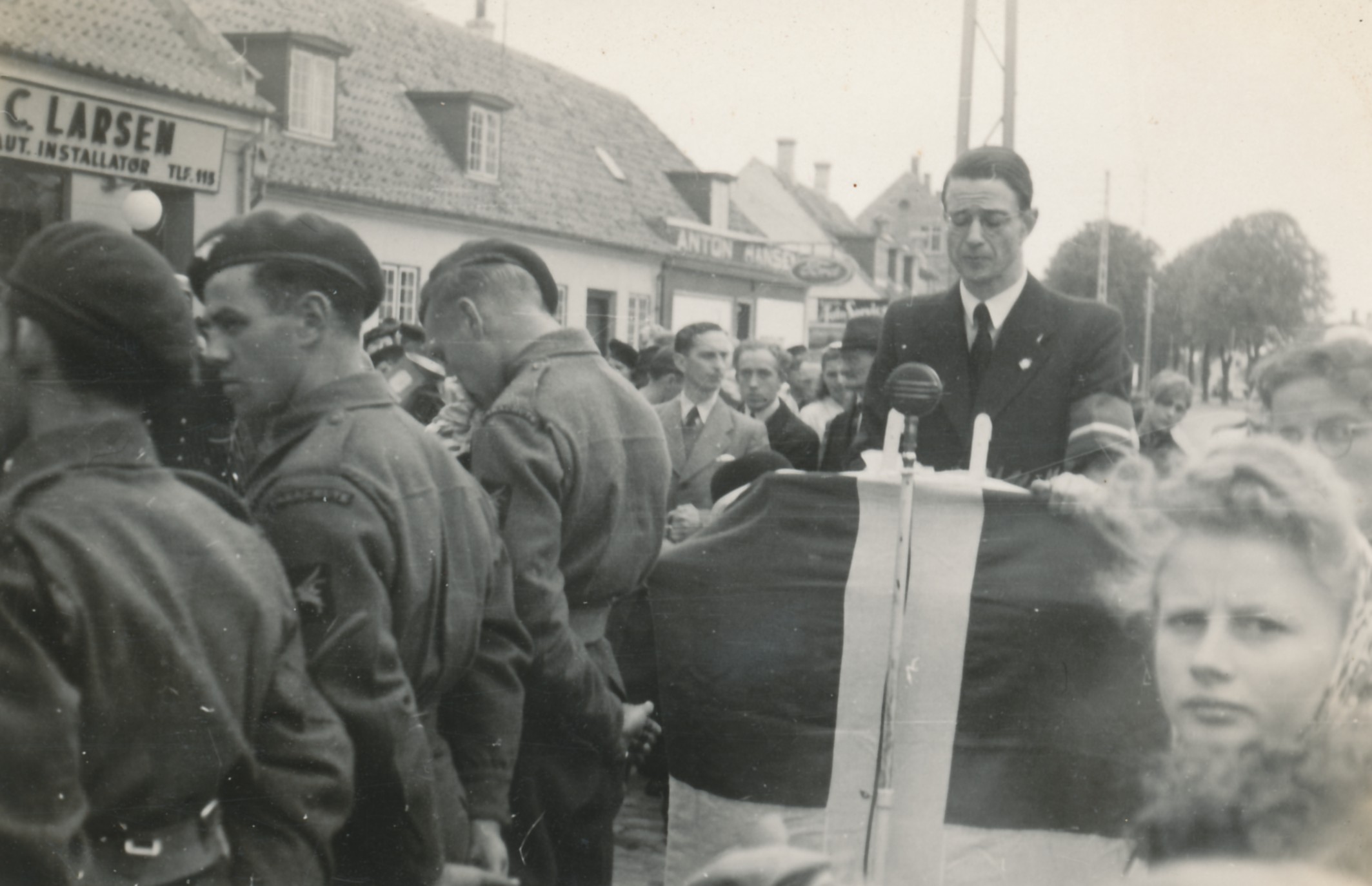 Befrielsen - 6. maj 1945 - i Nykøbing (B9251)