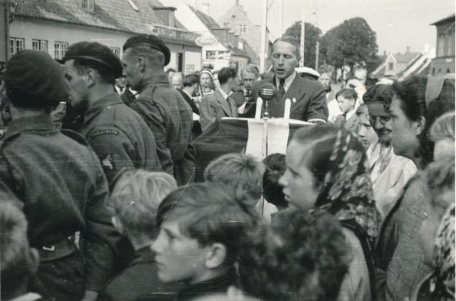 Befrielsen - 6. maj 1945 - i Nykøbing (B9262)