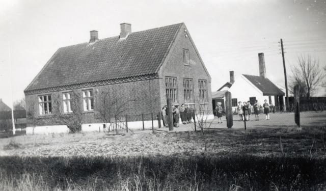 Frenderup forskole - ca. 1950 (B9347)