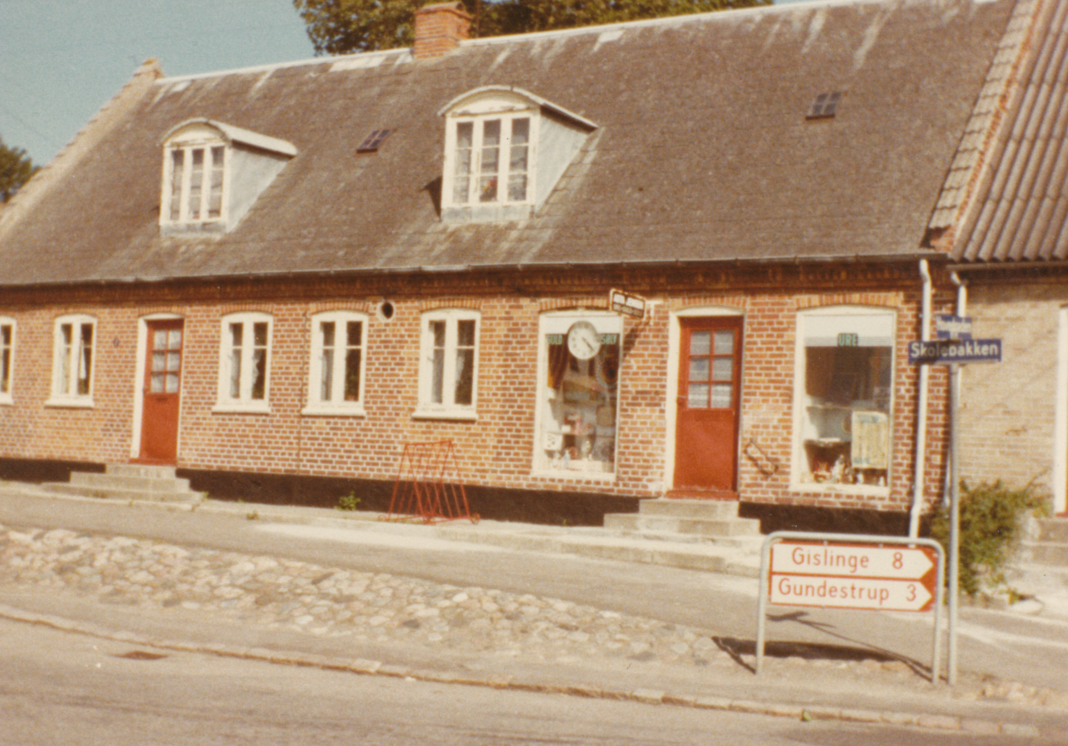 Urmagerforretning, Grevinge - ca. 1980 (B9317)