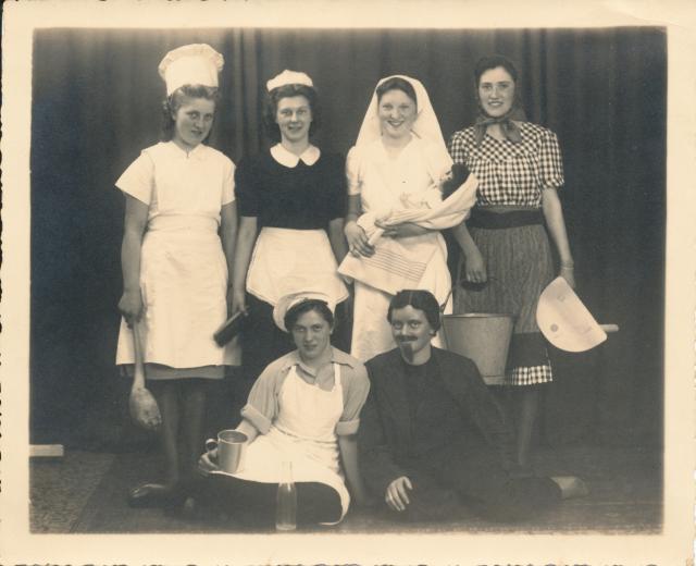 Ingrid Andersen på Høng Husmandsskole - 1941 (B9562)