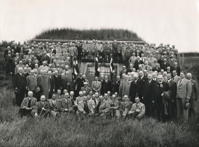 Henry Gideon til soldaterjubilæum - 1944 (B9602)