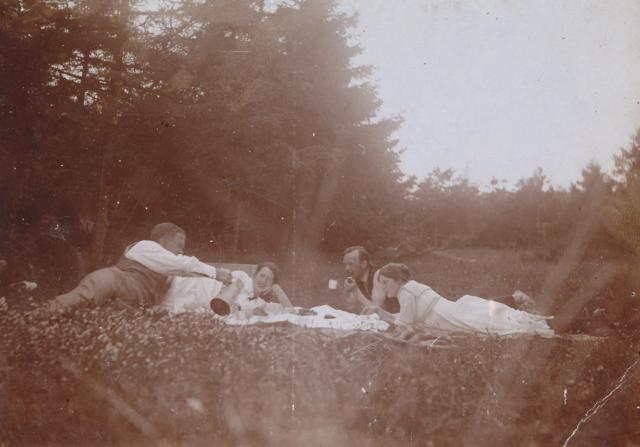 Henry Gideon på udflugt - 1913 (B9620)