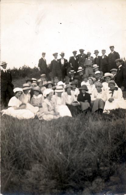 Skovtur fra Statsskolen - 6. juli 1913 (B9621)
