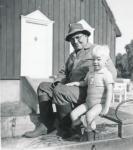 Lars Nielsen fra Elmedalsgården - ca. 1955 (B9660)