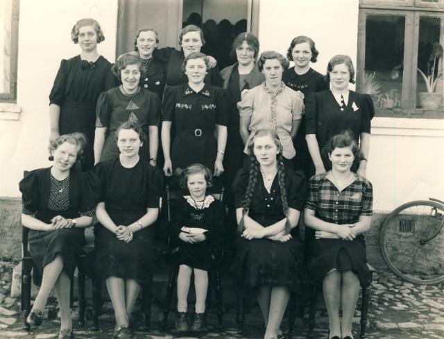 Grevinge Husmandsforenings syskole - 1938-1939 (B9667)