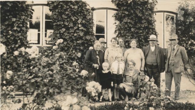 Henriette og Laurits Andersen, Kelstrup - 1920'erne (B9702)