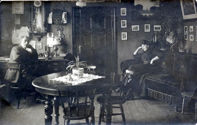 Alma og Kai Bæk, Vig - ca. 1910-11 (B9758)