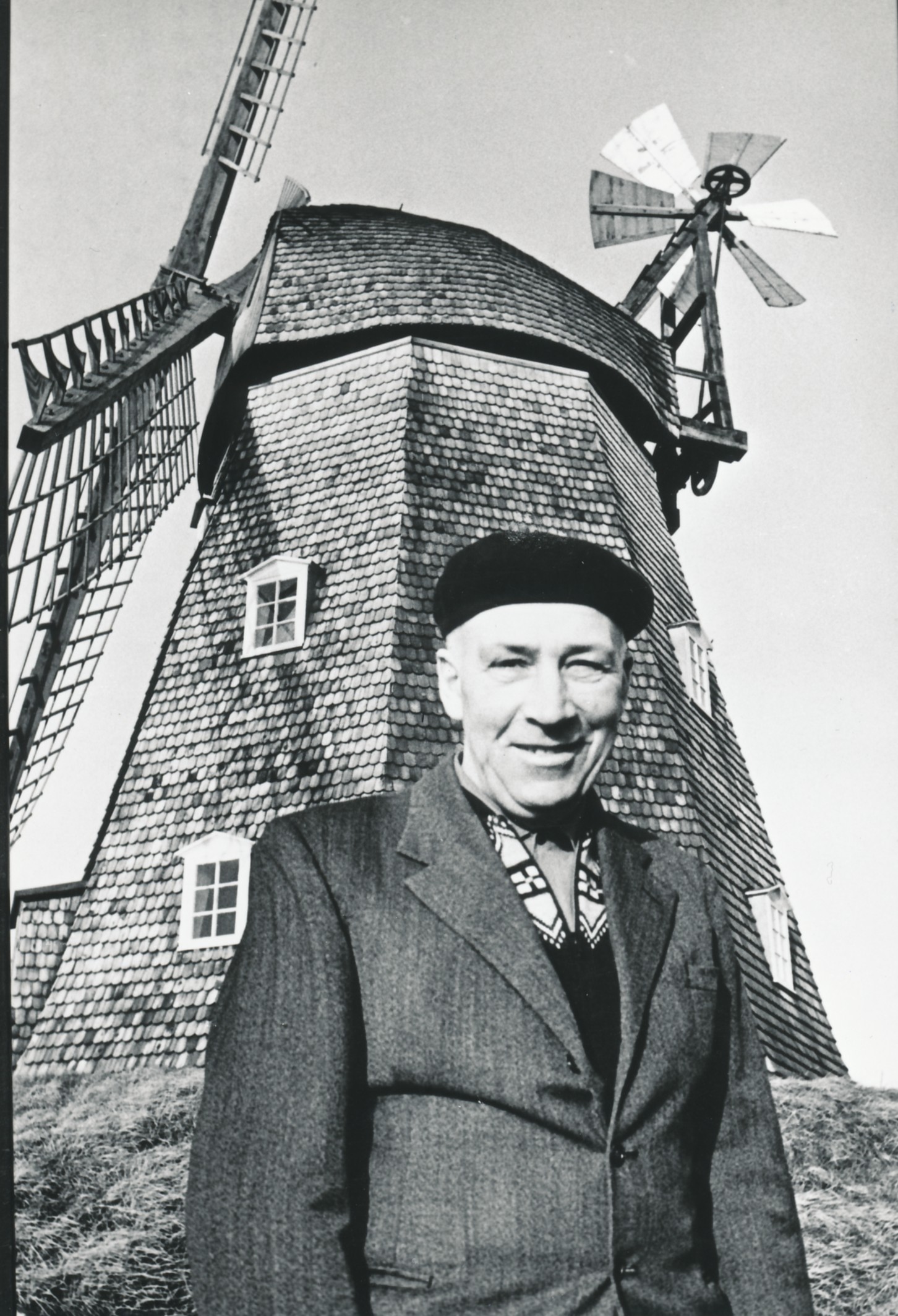 Oskar Christiansen, Lumsås - ca. 1959 (B9803)