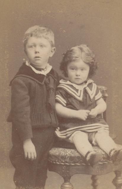 Harald og Julie Prytz, Vig - ca. 1886 (B3102)