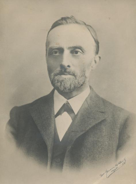 Pastor Laurits Jacob Ferdinand Bostrup, Nykøbing - ca. 1900 (B3133)