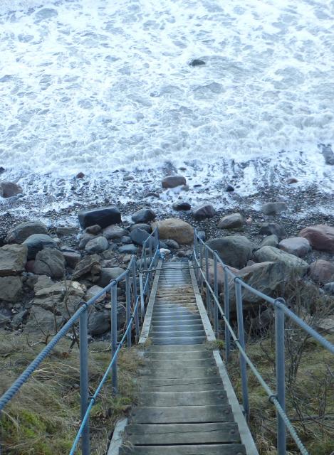 Veddinge Strand. Trappen ved Klydelunden - 2013 (B10554)