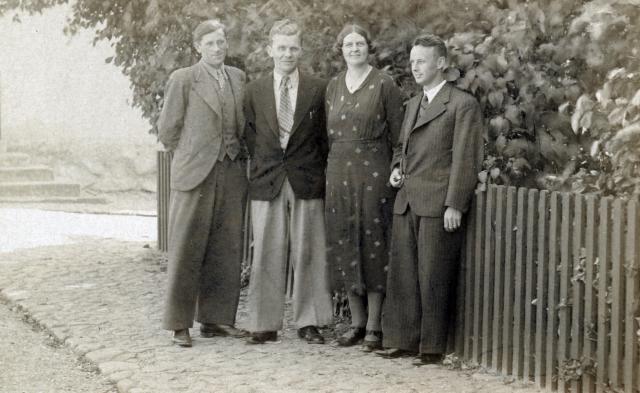 Asnæs Skole. Lærerpersonale - 1937 (B9984)