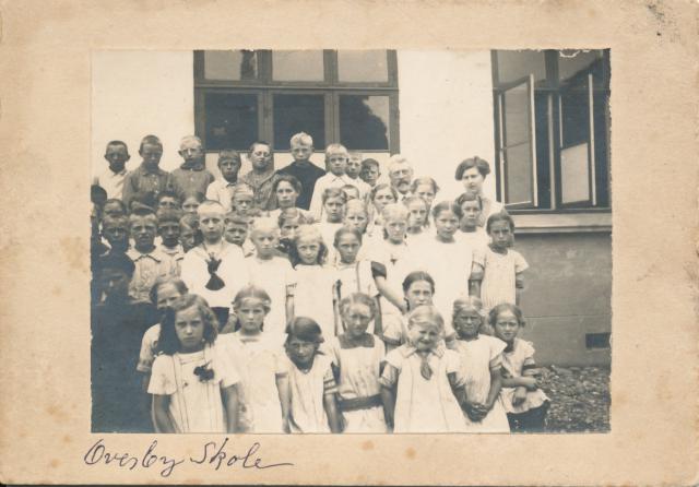 Overby Skole - ca. 1914 (B9165)