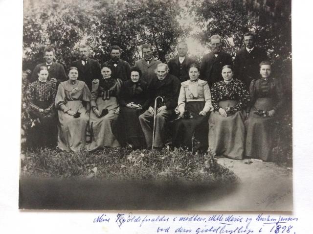 Mette Marie Jensen f. Madsdatter og Christen Jensen, Kårup - 1898 (B15375)