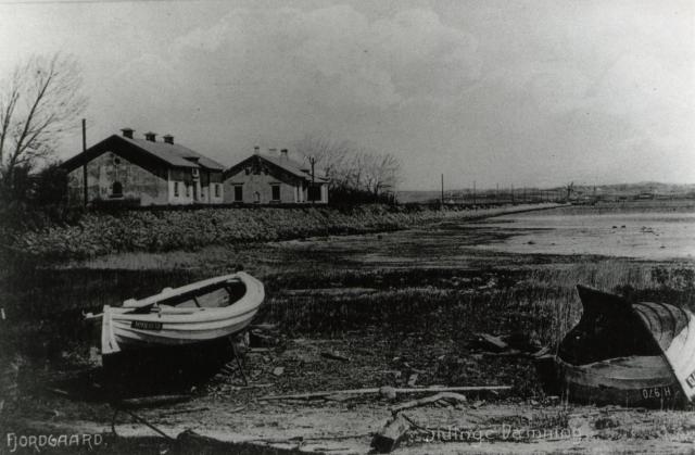 Fjordgården ved Sidinge Dæmning, ca. 1930 (B1819)