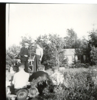 Byens Bakke - Nr. Asmindrup - Dilettant - Friluftspil - ca. 1950(B793)