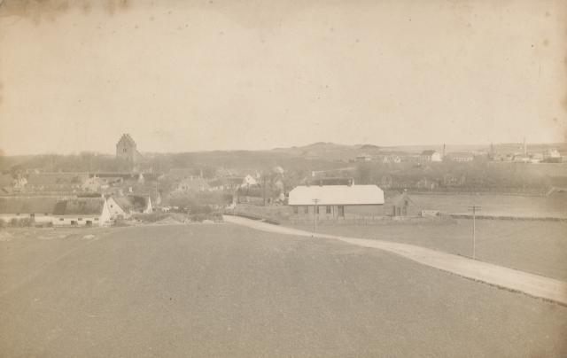 Højby set fra Vest før 1919 (B1847)